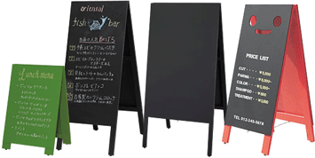 いろいろな木製看板
